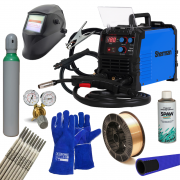 Стартов Комбо продукт за заварчици с Телоподаващ комбиниран инверторен апарат 2 в 1 Sherman MIG/MAG 180FL