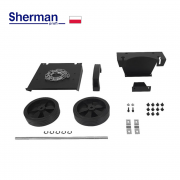 Колела и рафт за газова бутилка за Инверторен заваръчен апарат Sherman MIG 200 SMART