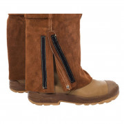 WELDAS Кожен заваръчен гащеризон Lava Brown ™ 44-7440/7648