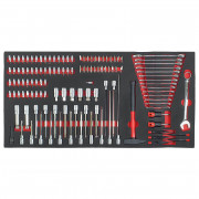 Sherman Комплект инструменти за работилница 258 части