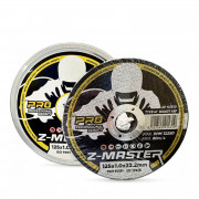 Диск за рязане на метал и неръждаема стомана Z-Master PRO, 125 x 1.0 - 10бр. в алуминиева кутия