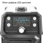 STAHLWERK Комбиниран заваръчен апарат 2 в 1 DC TIG 200 Pulse ST Digital