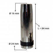 Binzel Газова дюза MB36, конусна,  Ø 16 mm, L=84 mm
