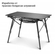 STAHLWERK Комплект къмпинг столове CS-103 ST от 4 бр. с къмпинг маса CT-30 ST