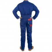 WELDAS Син цял гащеризон за заваряване, забавящ горенето Fire Fox™