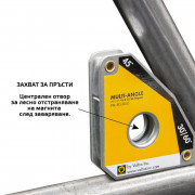 STRONGHAND Стандартни магнитни ъгли - многоъгълни