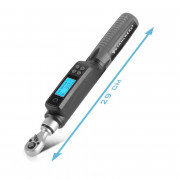 STAHLWERK Цифров динамометричен ключ 1/4 инча, регулируем от 6 до 30 Nm