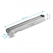 STAHLWERK Измервателен инструмент 0,05-1 mm, DIN 2275