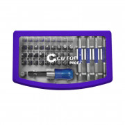 Комплект стоманени битове в пластмасова кутия "ИНСТАЛАЦИЯ", Cutop Profi