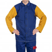 WELDAS Заваръчно яке от памук и кожа Yellowjacket®