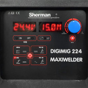 Синергичен инверторен заваръчен апарат Sherman DIGIMIG 224 MAXIWELDER