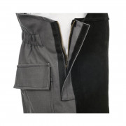 WELDAS Заваръчен памучен гащеризон с кожа Arc Knight® 38-4340