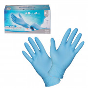 Еднократни ръкавици от нитрил без пудра Haspet, сини