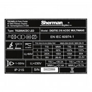 Инверторен заварчен апарат Sherman DIGITIG 218 AC/DC MULTIWAVE