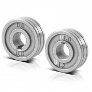 STAHLWERK Комплект 2бр. телоподаващи ролки с V-профил 0.6 / 0.8 mm и U-профил 1.0 / 1.2 mm