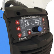 Синергичен инверторен заваръчен апарат Sherman DIGIMIG 200 SIMPLE