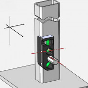 STRONGHAND 3-осов нивелир EZ-View