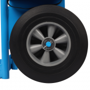 Количка за газови бутилки с рафт