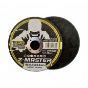 Диск за рязане на метал и неръждаема стомана Z-Master PRO, 125 x 1.0