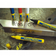 BLEISPITZ Индустриален маркер със заоблен писец, дебелина 4 mm