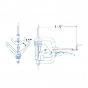 STRONGHAND 90-градусова ъглова скоба JointMaster™