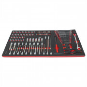 Sherman Комплект инструменти за работилница 258 части