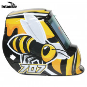 INTENSIV Маска за заваряване с течни кристали, 4 сензора BUMBLE BEE