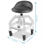 STAHLWERK Табуретка с регулируема височина VWH-300 ST