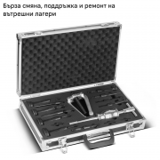STAHLWERK Комплект за издърпване на вътрешни лагери за сляп отвор