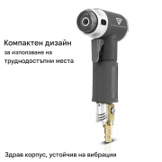 STAHLWERK Комплект орбитален шлифовъчен инструмент със сгъстен въздух OSK-150 ST