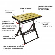 Маса за заваряване Nomad Economy