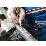 BLEISPITZ Индустриален маркер със заоблен писец, дебелина 4 mm