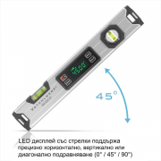 STAHLWERK DW-1000 ST Цифров нивелир с дължина 1000 mm