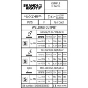 Заваръчен апарат SKANDI KRAFT® iSIMPLE MIG 210 3в1