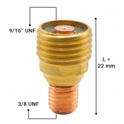 Газова леща TIG SR 9/20
