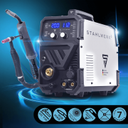 STAHLWERK Комбиниран заваръчен апарат 3-в-1 MTM-200 ST