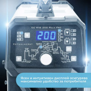 STAHLWERK Комбиниран заваръчен апарат 2в1 DC TIG 200 Puls Pro