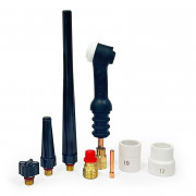 Комплект TIG аксесоари с керамичнa дюзa с цедка #10 и #12 (8 части) за SR-9