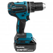 Акумулаторен ударен винтоверт Makita DHP485RFJ  + подарък