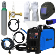 Стартов Комбо продукт за заварчици със Заваръчен апарат Sherman DIGITIG 204 QUATTRO с плазмен бренер