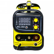 INTENSIV Инверторен заваръчен апарат MIG 130di за безгазово заваряване + 1кг тръбно-флюсова тел