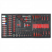 Sherman Комплект инструменти за работилница 258 части