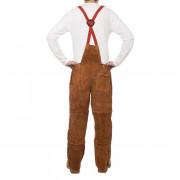 WELDAS Кожен заваръчен гащеризон Lava Brown ™ 44-7440/7648