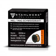 STAHLWERK MIG MAG Premium заваръчна тел ER70S-6 SG2 Ø 0,8 mm / 1 кг