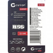 Комплект свредла HSS-G, Cutop Expert, 1-10 мм (през 0.5мм), 19 части
