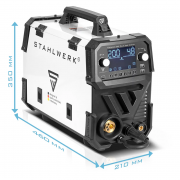 STAHLWERK Заваръчен апарат MIG MAG 200 Spot Pulse Pro