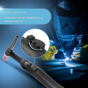 STAHLWERK Заваръчен апарат AC/DC TIG 200 Puls Pro Touch IGBT
