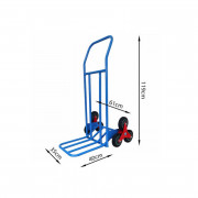 Сгъваема стълбищна транспортна количка