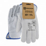 Kожени ръкавици ARDON® BUNDY - с търговски етикет