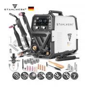 STAHLWERK Комбиниран заваръчен апарат 6в1 CTM-250 Puls Pro